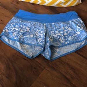 Limited edition Lululemon run shorts